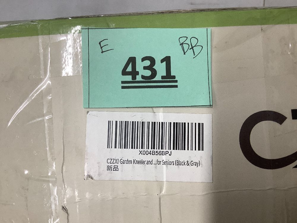 CZZXI Garden Kneeler and Seat, Wider and Thicker Kneeling Pad Heavy Duty Gardening Stool with Gardening Tool Pouch and Bag, Garden Bench/Chair Gifts for Women, Seniors - Image 4 - Lot 431