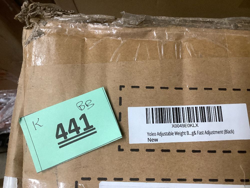 Yoleo Adjustable Weight Bench for Full Body Workout; Foldable Bench Press Bench of Home Gym Strength Training; Incline Decline Flat Utility Workout Bench with Quick Folding& Fast Adjustment (Black) - Image 5 - Lot 441