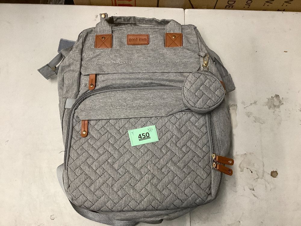 Diaper Bag Backpack with Changing Station, Multifunction Travel Baby Bag, Waterproof Baby Tote, Large Capacity Mommy Bag, Newborn Essentials Backpack Bag, Unisex - Image 2 - Lot 450