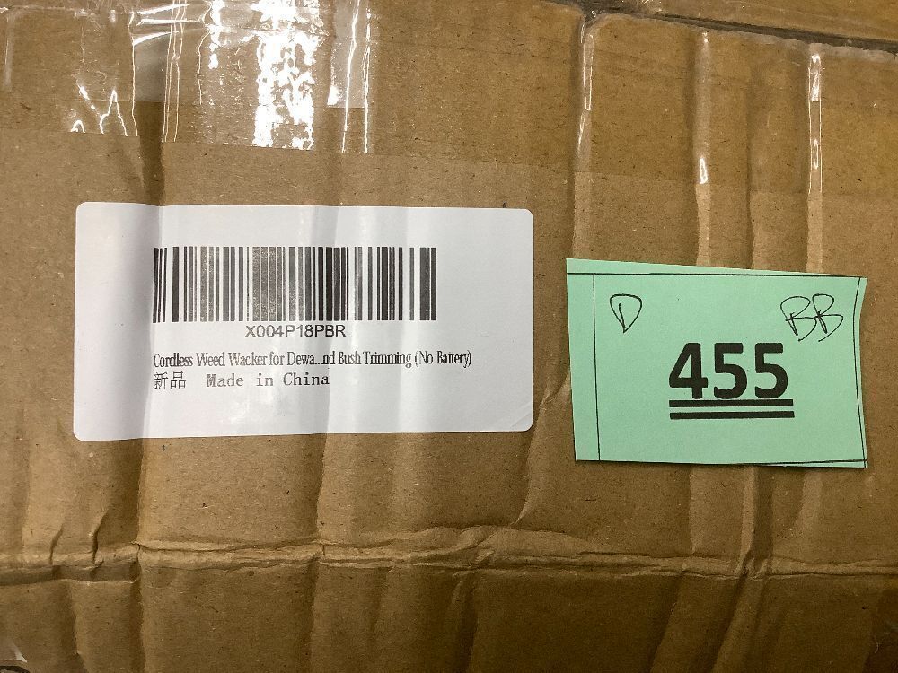 Cordless Weed Wacker for Dewalt 20V MAX Battery, 4-in-1 Electric Weed Eater, String Trimmer with 5 Blades, for Lawn, Yard and Bush Trimming (No Battery) (Yellow) - Image 3 - Lot 455