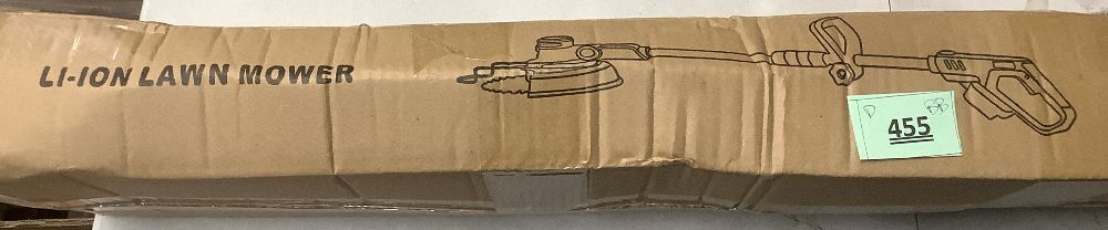 Cordless Weed Wacker for Dewalt 20V MAX Battery, 4-in-1 Electric Weed Eater, String Trimmer with 5 Blades, for Lawn, Yard and Bush Trimming (No Battery) (Yellow) - Image 4 - Lot 455