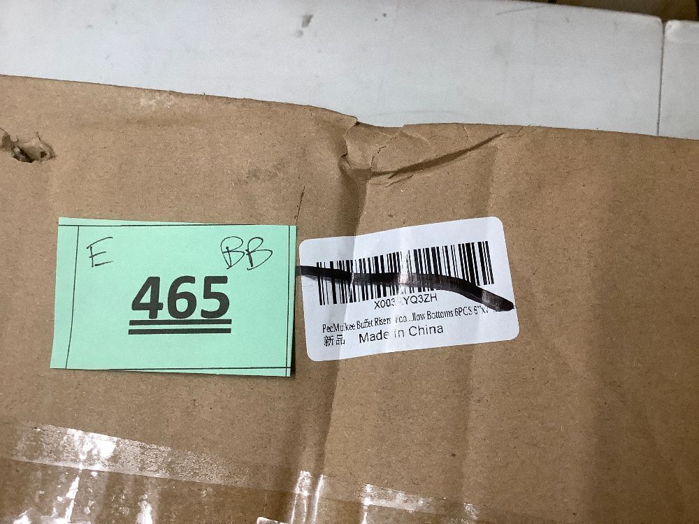 6PCS Buffet Risers, Food Risers for Buffet Table, Display Stand Shelf for Catering Dessert Collectibles Jewelry Figures Show' - Image 5 - Lot 465