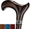 Asterom Walking Cane - Handmade, Ergonomic, Wooden - Canes for Men & Women - Walking Sticks for Seniors, Unique, Wood - Thumbnail 1