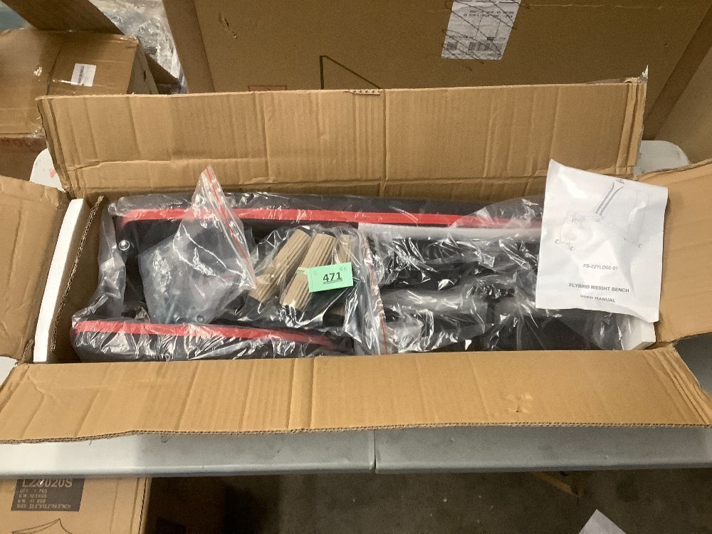 FLYBIRD Foldable Weight Bench for Woman Sculpt & Energize with Resistance Bands, 8 Backrests Fast Adjustable FID for Home Gym Full Body Workout, Easy to Storage for Small Space - Image 2 - Lot 471