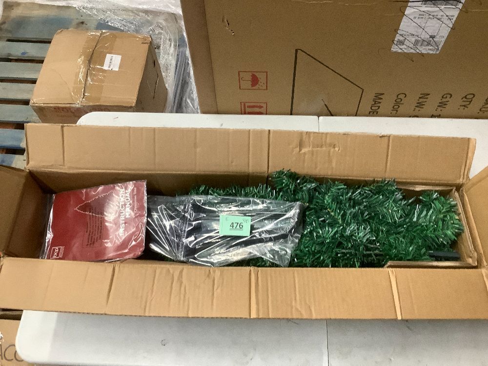 Artificial Green Christmas Tree, Unlit Pine Design w/Easy Assembly - Image 2 - Lot 476