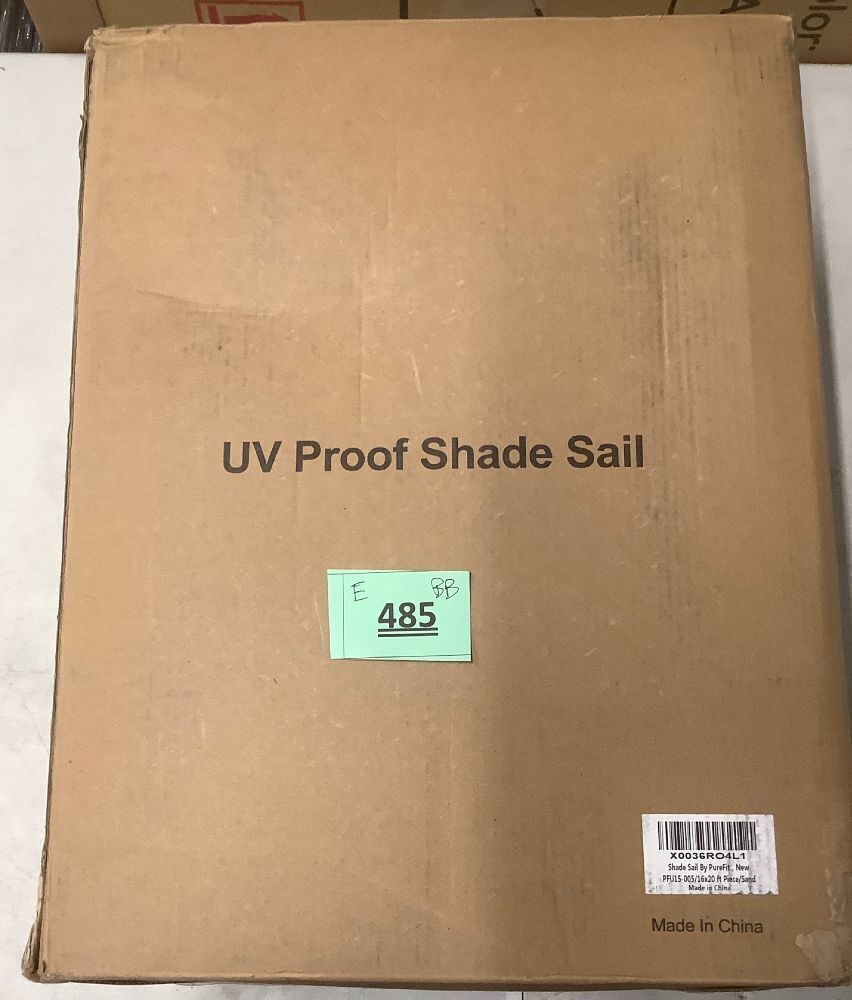 PureFit Rectangle Sun Shade Sails Outdoor 16 x 20 ft - Sun Protection Sunshades UV Block Shade Canopy, Patio Shades for Backyard, Deck and Lawn - Image 3 - Lot 485