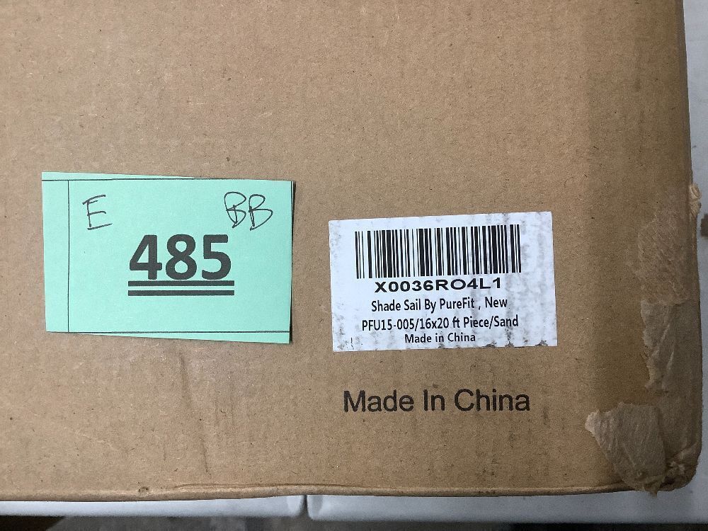 PureFit Rectangle Sun Shade Sails Outdoor 16 x 20 ft - Sun Protection Sunshades UV Block Shade Canopy, Patio Shades for Backyard, Deck and Lawn - Image 4 - Lot 485