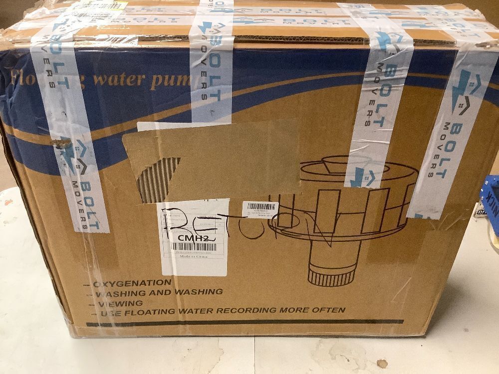 15000 GPH Pond Fountain Aerator - Fully Automatic 110V, 750W (1HP) Floating Fountain and Pond Aerator for Large and Small Outdoor Ponds and Lakes - Pond Fountain with 100 Feet Power Cord. - Image 3 - Lot 2578
