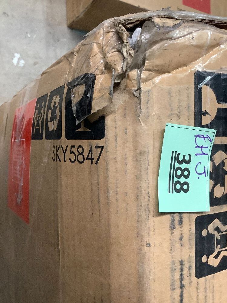 Linen Upholstered Convertible Sofa Bed Futon w/ 2 Cupholders - Image 3 - Lot 388