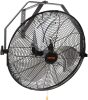VEVOR 18 Inch Wall Mount Fan, 3-speed IP44 Waterproof, Max. 4150 CFM Wall Mounted Fan for Outdoor, Commercial, Residential, Greenhouse, Workshop, Patio, Black, ETL Listed - Thumbnail 1