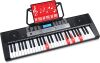54-Key Electronic Keyboard Piano Portable Beginner Electric Keyboard Complete Set w/LCD Screen, Power Adapter, Teaching Modes, Music Sheet Stand, Built in Speakers - Thumbnail 1