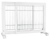 Freestanding Pet Gate, Adjustable Width - Thumbnail 1