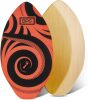 BPS New Zealand ‘Koru’ Skimboard with Colored EVA Grip Pad and High Gloss Clear Coat Wooden Skim Boards for Kids and Adults | Choose from 3 Sizes and Traction Pad Color - Thumbnail 1