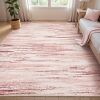 tchdio Pink Rug-6x9 Area Rugs for Living Room, Ultra Soft Washable Rugs for Bedroom Non Slip Nursery Rug, Kids Rug Playroom Carpet for Bedroom,Pink - Thumbnail 1