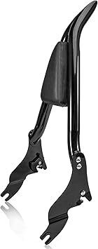 Passenger Backrest Sissy Bar For Harley Touring 2009-2025, Fits Street Glide Road Glide Electra Glide Road King - Lot 676
