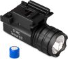 DefendTek Tactical Gun Flashlights - Compact, Rail-Mounted LED Light for Shotgun, Pistol, Rifle and Handgun - Weapon and Gun Accessories - Thumbnail 1
