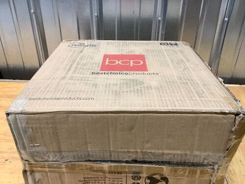 Set of 4 Water Hyacinth Pantry Baskets w/ Chalkboard, Marker - 13in - Lot 623