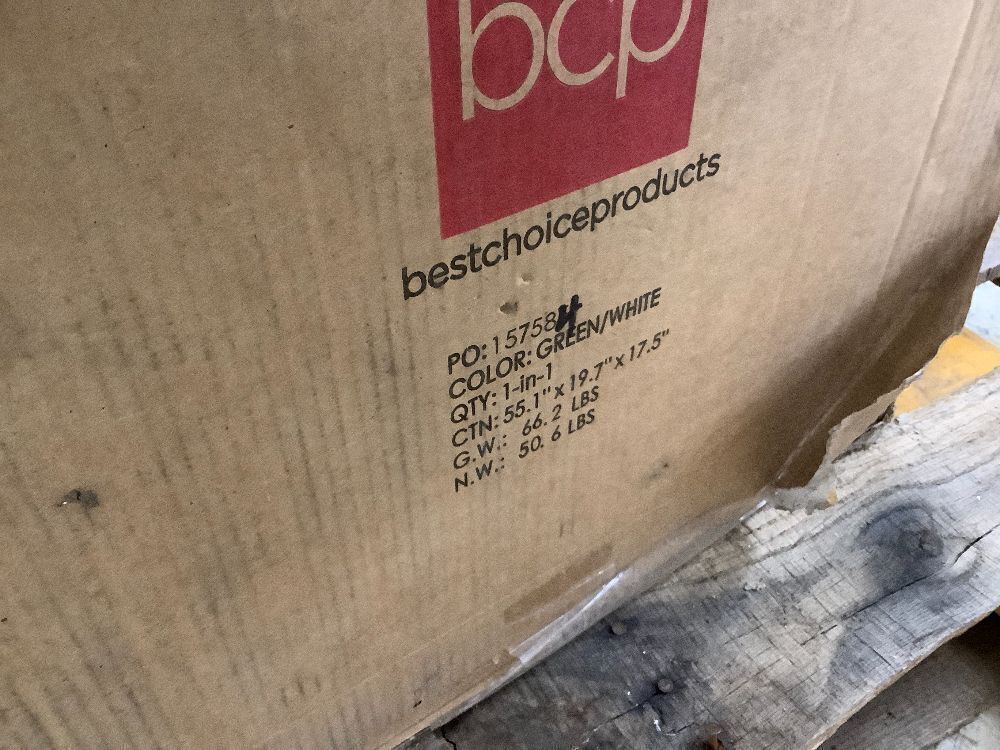 9' Pre-Lit Snow Flocked Artificial Pine Christmas Tree w/ Warm White Lights - Image 8 - Lot 33