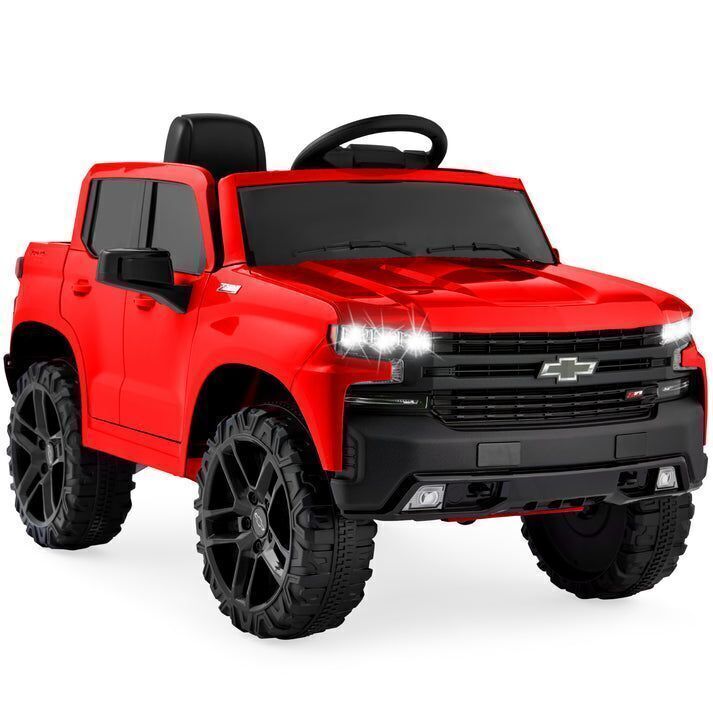 12V Licensed Chevrolet Silverado Ride On Truck w/ Parent Remote Control - Image 1 - Lot 34
