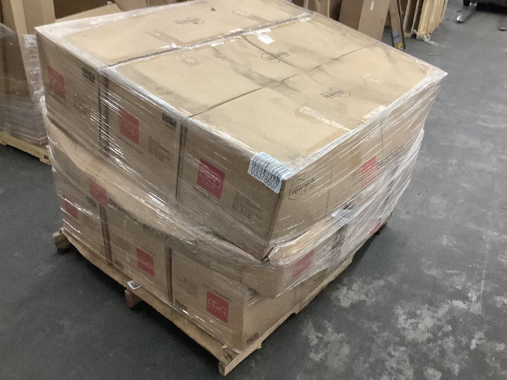 Lot of (9) 6' Pre-Lit Snow Flocked Artificial Pine Christmas Tree w/ Multicolored Lights - Some Boxes Water Damaged - Image 7 - Lot 94