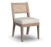 Brentwood Oak Cane Back Armless Chair - Thumbnail 1