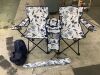 Portable 2-Person Fishing Chair with Removable Umbrella - Thumbnail 2