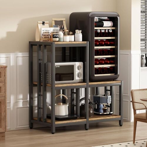 Mini Fridge Stand with Storage - Lot 164