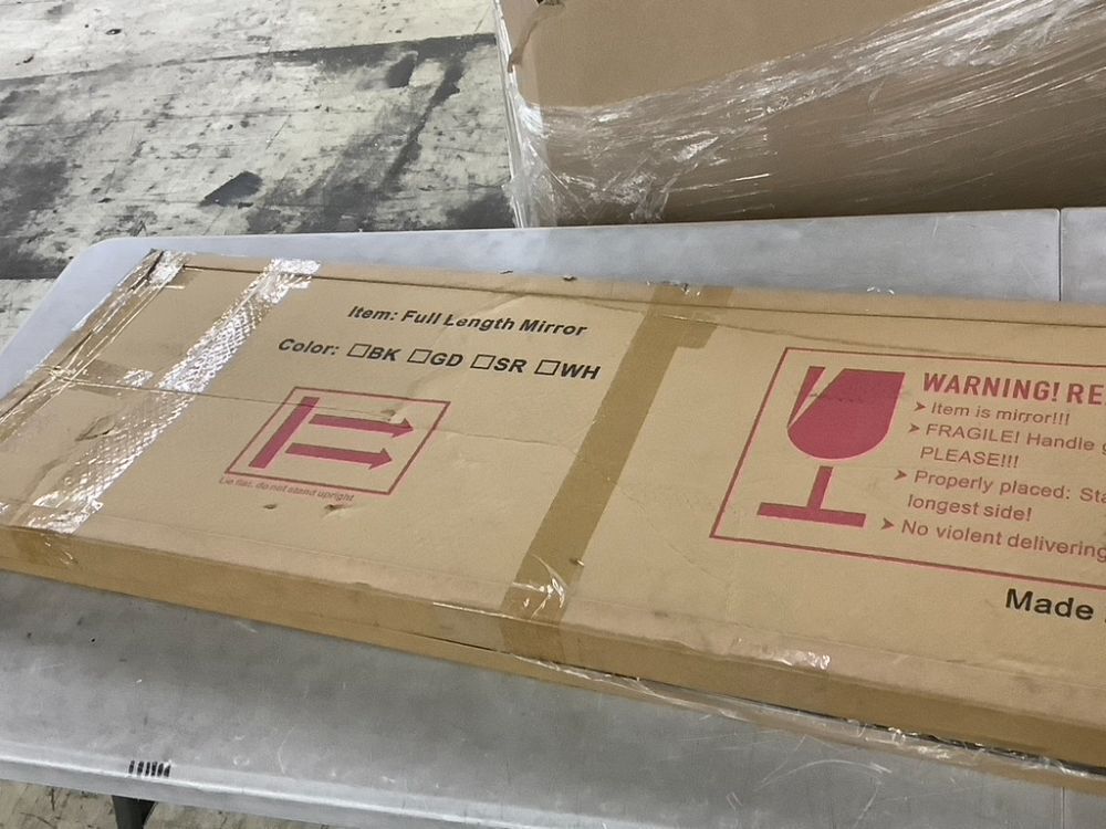 Arched Full Length Mirror - Image 1 - Lot 166