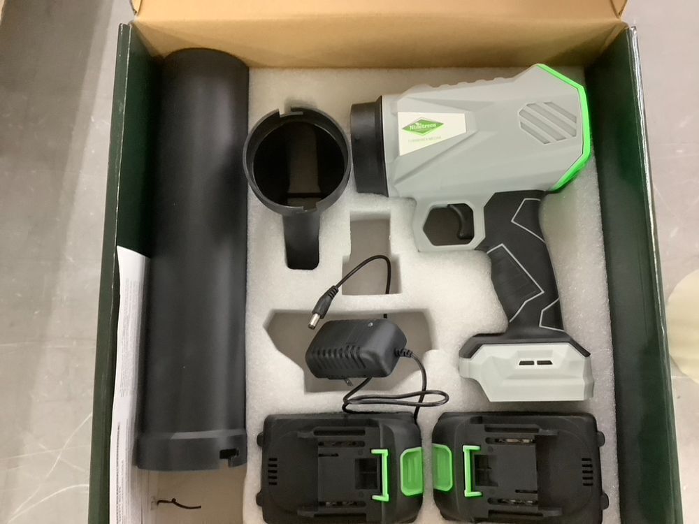 Cordless Leaf Blower with Battery and Charger, 1000,000 RPM, 395CFM 1000G Power - Image 3 - Lot 172