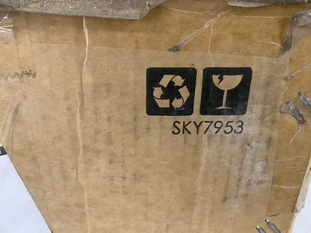 12' Unlit Spruce Pencil Christmas Tree w/ Folding Metal Base - Image 10 - Lot 179