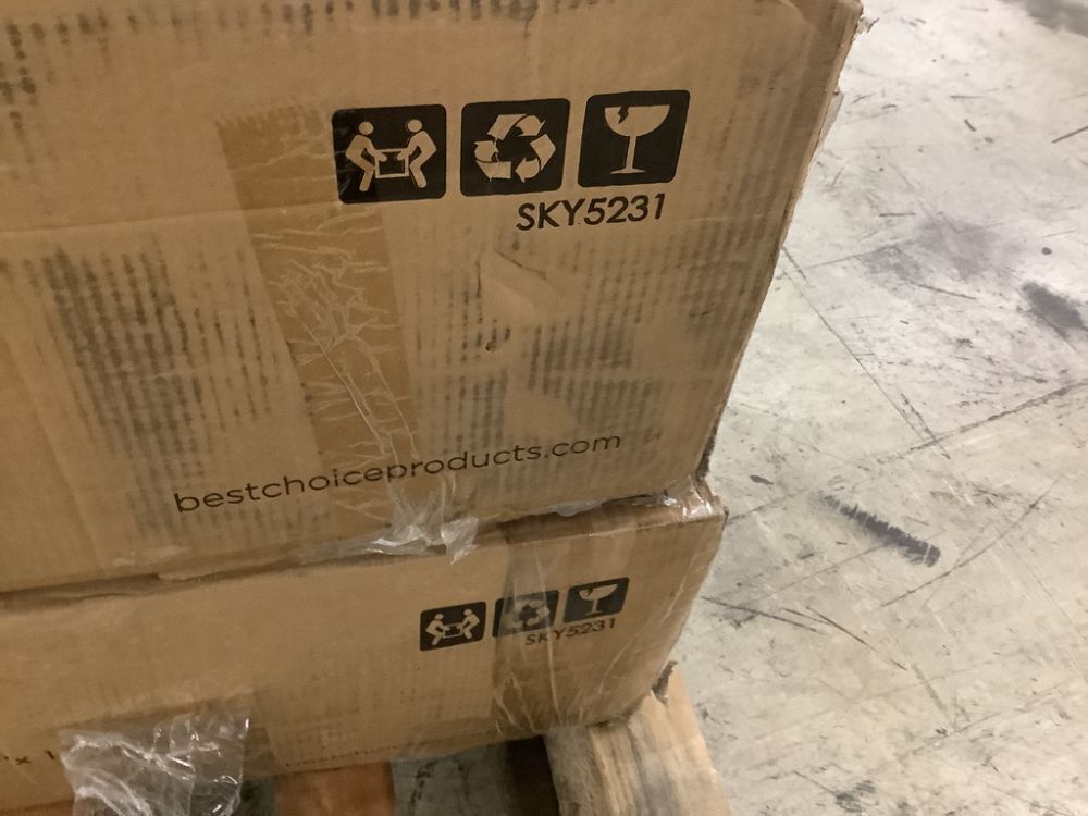 Lot of (2) Adjustable Acacia Wood Chaise Lounge Chair w/ Side Table, Wheels, 79x26in - Uninspected - Image 2 - Lot 222