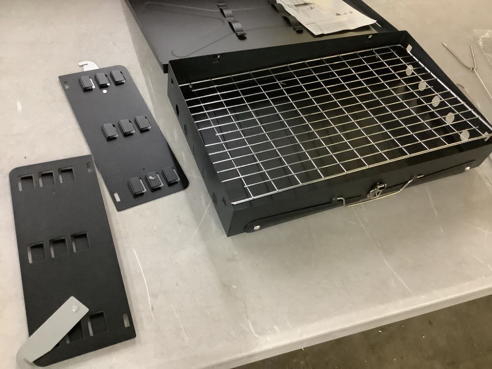 Portable Charcoal Grill - Image 3 - Lot 226JF