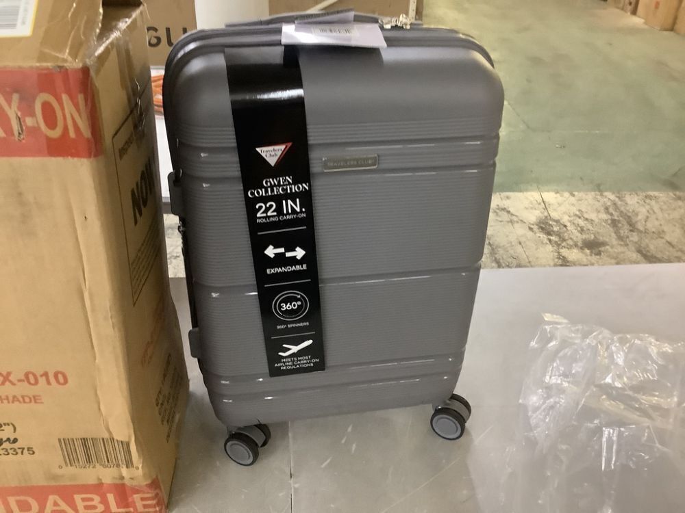 Travelers Club 22 in. Expandable Rolling Carry-On with Spinners - Image 3 - Lot 230JF