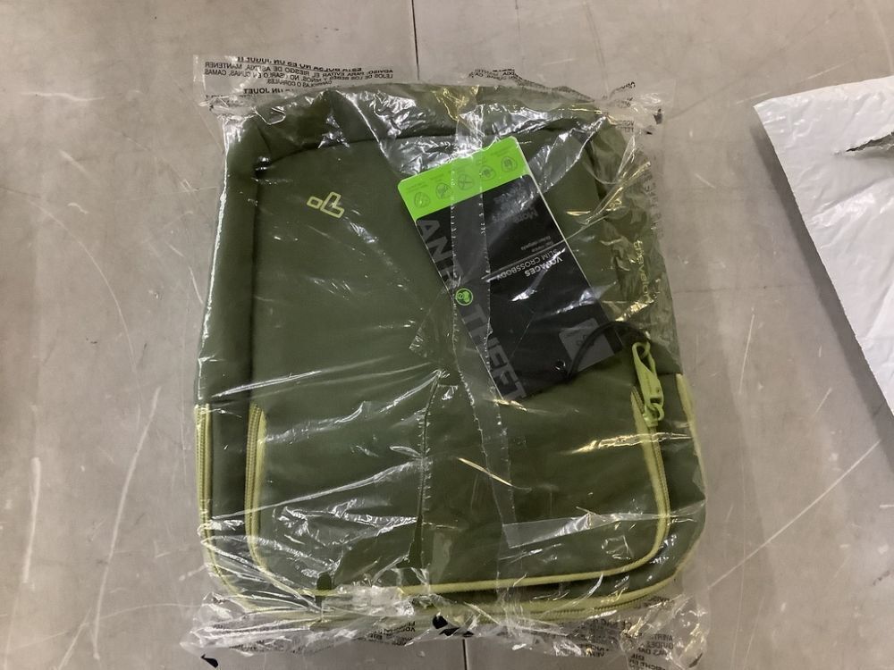 Travelon Anti-Theft Olive The Voyages Slim Crossbody Tote Bag - Image 2 - Lot 232JF