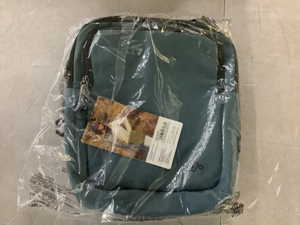 Travelon Anti-Theft Slate Blue The Voyages Slim Crossbody Tote Bag - Image 2 - Lot 234JF