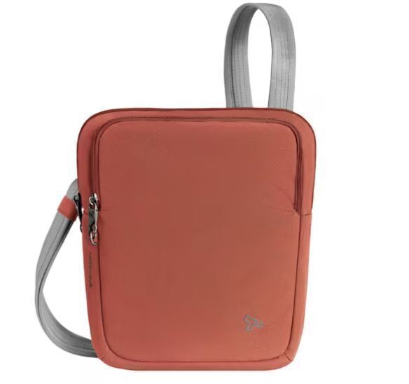 Travelon Anti-Theft Terracotta The Voyages Slim Crossbody Tote Bag - Image 1 - Lot 236JF