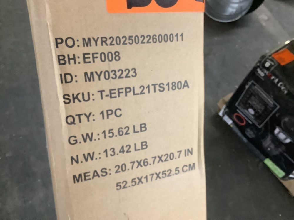 18" Electric Fireplace Insert with Low Noise, Remote Control with Timer, Touch Screen, Adjustable Flame Brightness - Image 5 - Lot 237JF