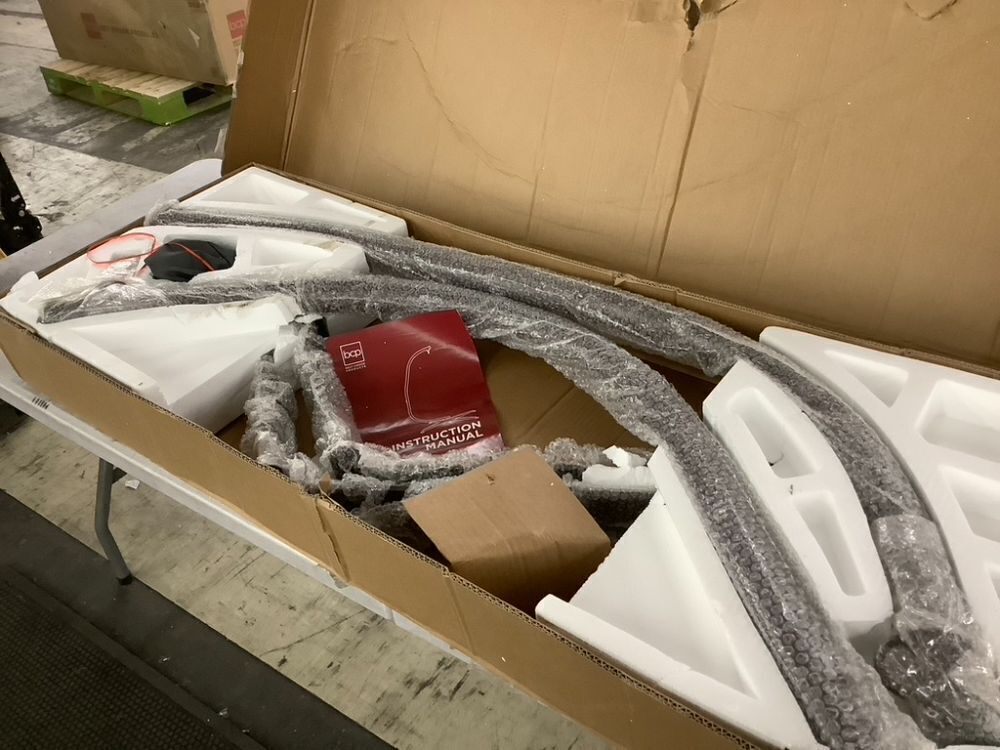 Curved Hanging Hammock C-Stand w/ All-Weather, Steel Frame - Stand Only - Image 2 - Lot 264