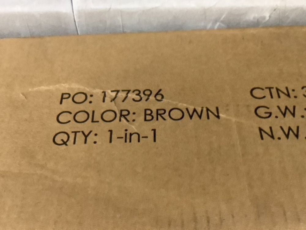 3-Piece Modern Square Dining Set w/ Storage Rack - Image 8 - Lot 268