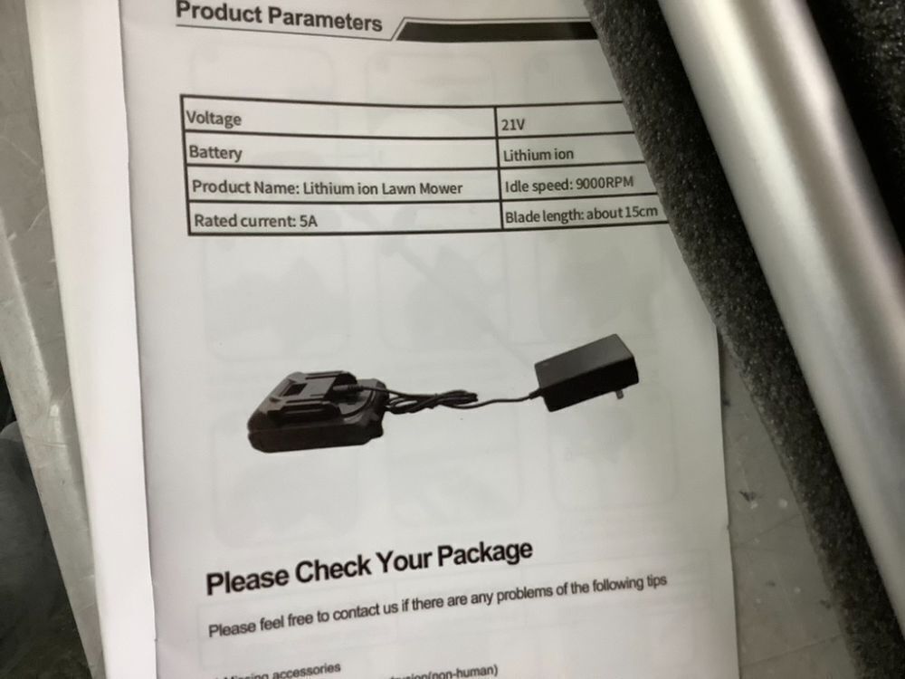 Cordless Electric Weed Wacker - Image 5 - Lot 271
