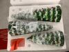 Set of 3 Pre-Lit Ceramic Tabletop Christmas Trees - Thumbnail 2