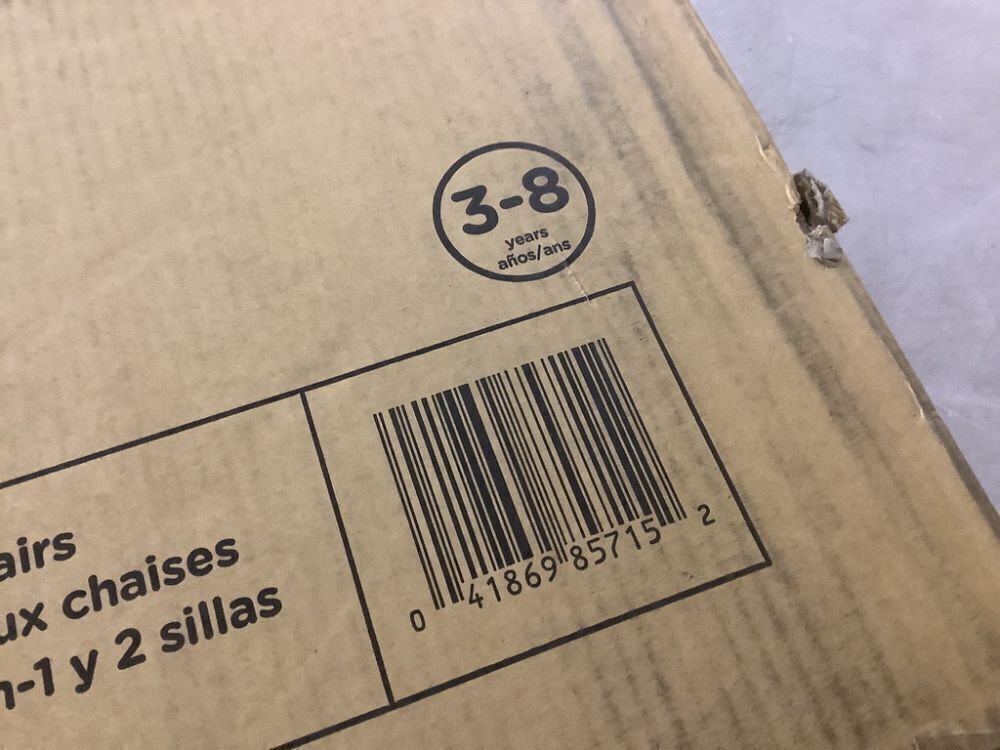 Humble Crew Bright Colors 2-in-1 Plastic Building Block-Compatible Kids Activity Table and 2 Chairs Set - Image 4 - Lot 328JF