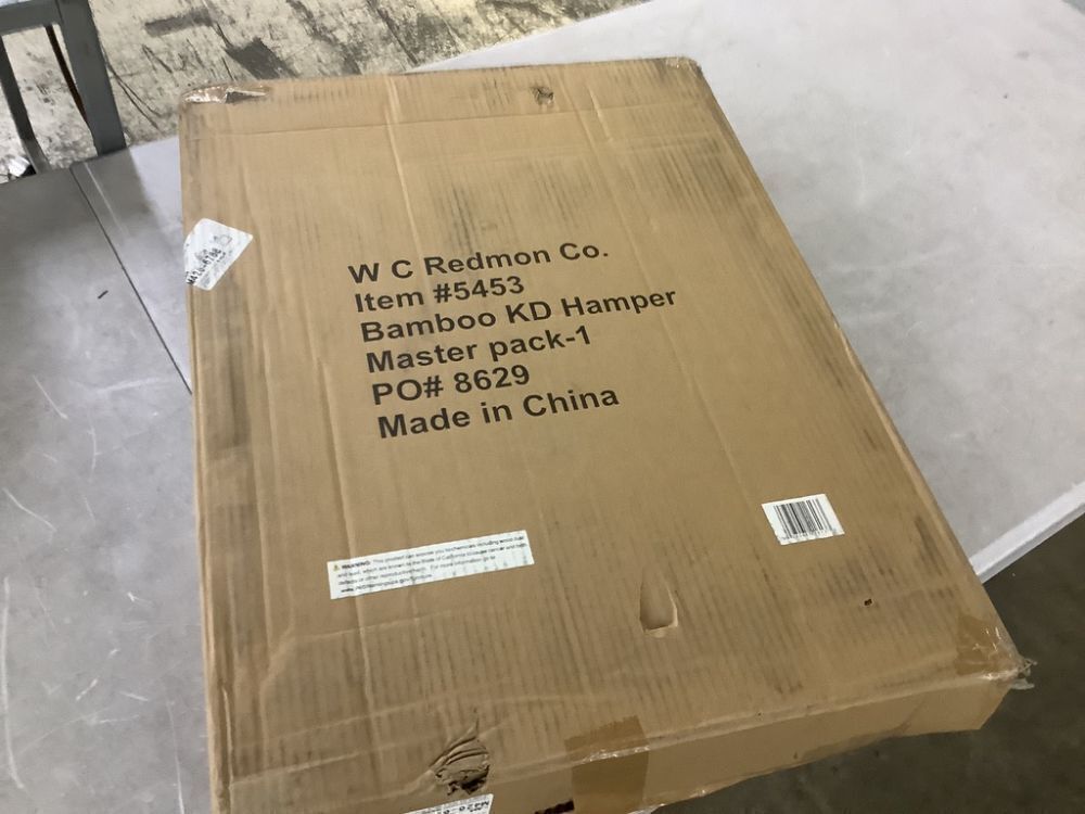 Redmon Bamboo Laundry Hamper - Image 2 - Lot 330JF