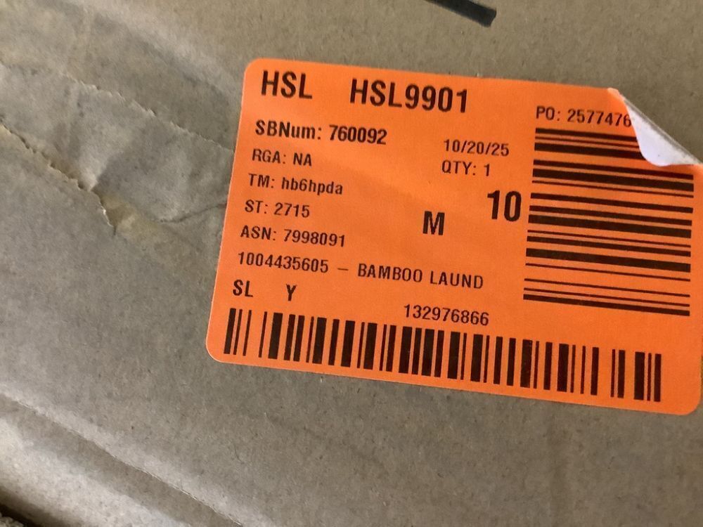 Redmon Bamboo Laundry Hamper - Image 4 - Lot 330JF