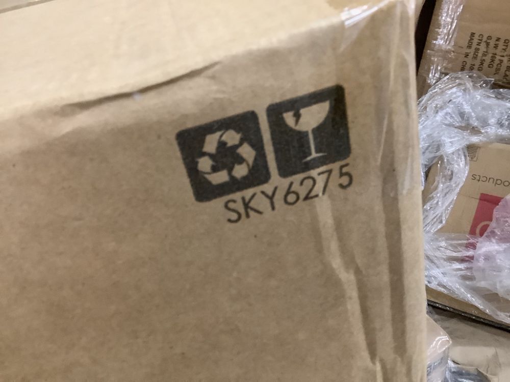 6' Pre-Lit Snow Flocked Artificial Pine Christmas Tree w/ Multicolored Lights - Image 3 - Lot 336