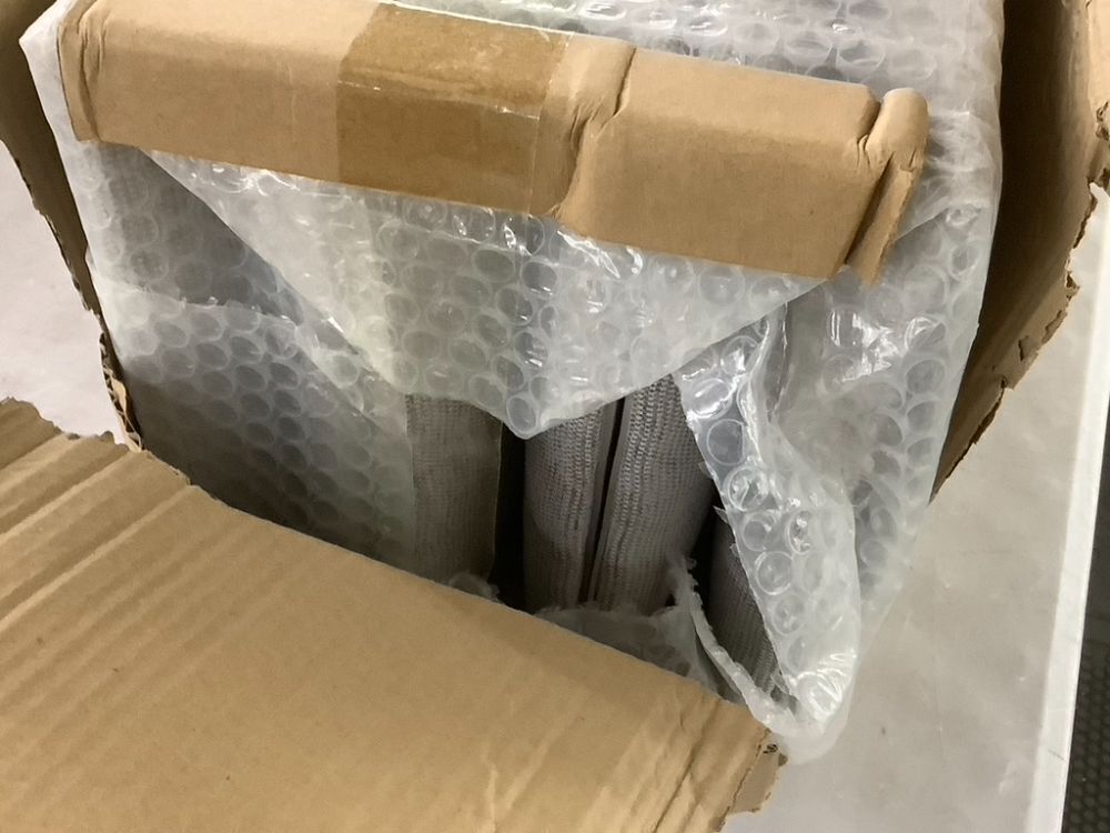 Upholstered Wall Mounted Headboard, Acoustic Panel, Peel and Stick Wall Padding, Light Grey Dorm Towel Fabric, 6-Pack - Image 3 - Lot 366