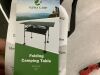 ALPHA CAMP Aluminum Folding Camp Table - Thumbnail 1