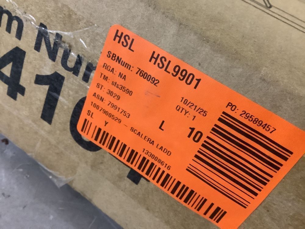 WINSOME WOOD Scalera Ladder-Back Swivel Seat 24 in. H Counter Stool, Walnut - Image 7 - Lot 421JF