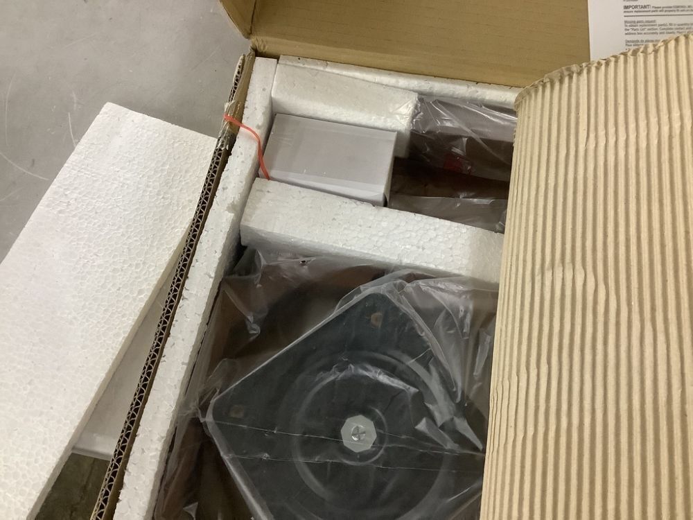 WINSOME WOOD Scalera Ladder-Back Swivel Seat 24 in. H Counter Stool, Walnut - Image 4 - Lot 422JF