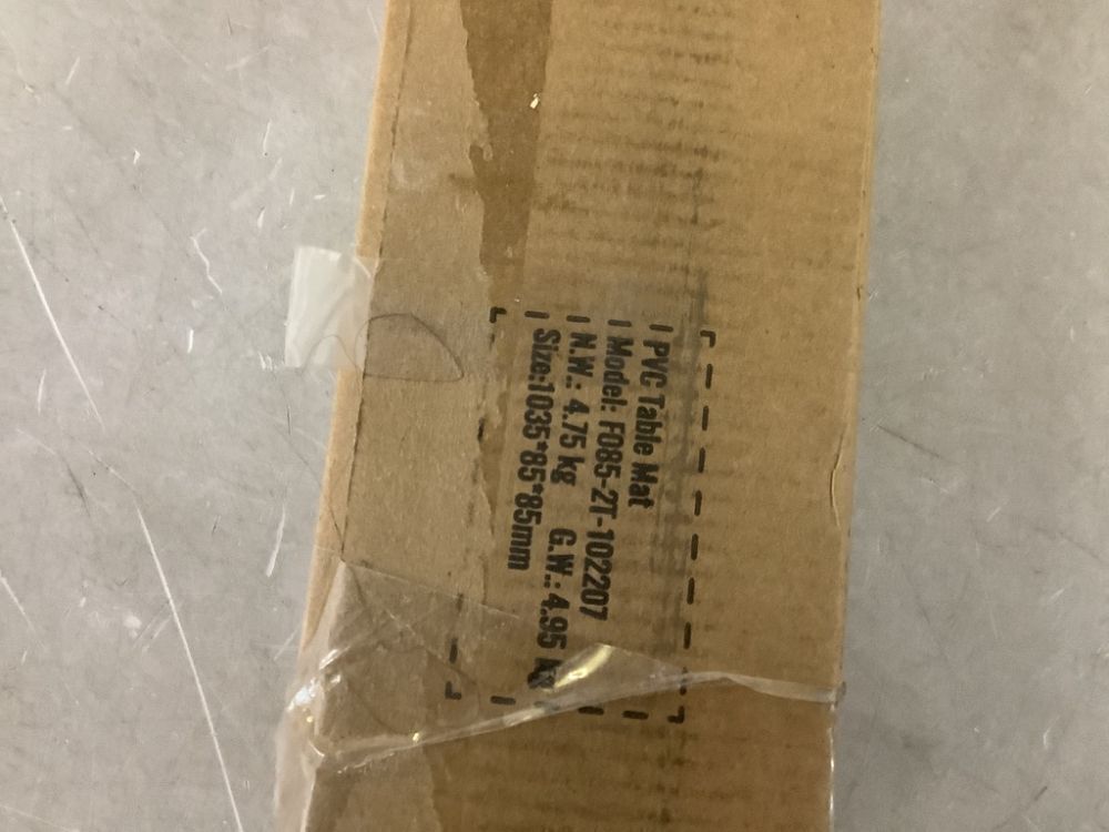 Plastic Table Cover, 40 x 80 in. 2.0 mm - Image 4 - Lot 429JF